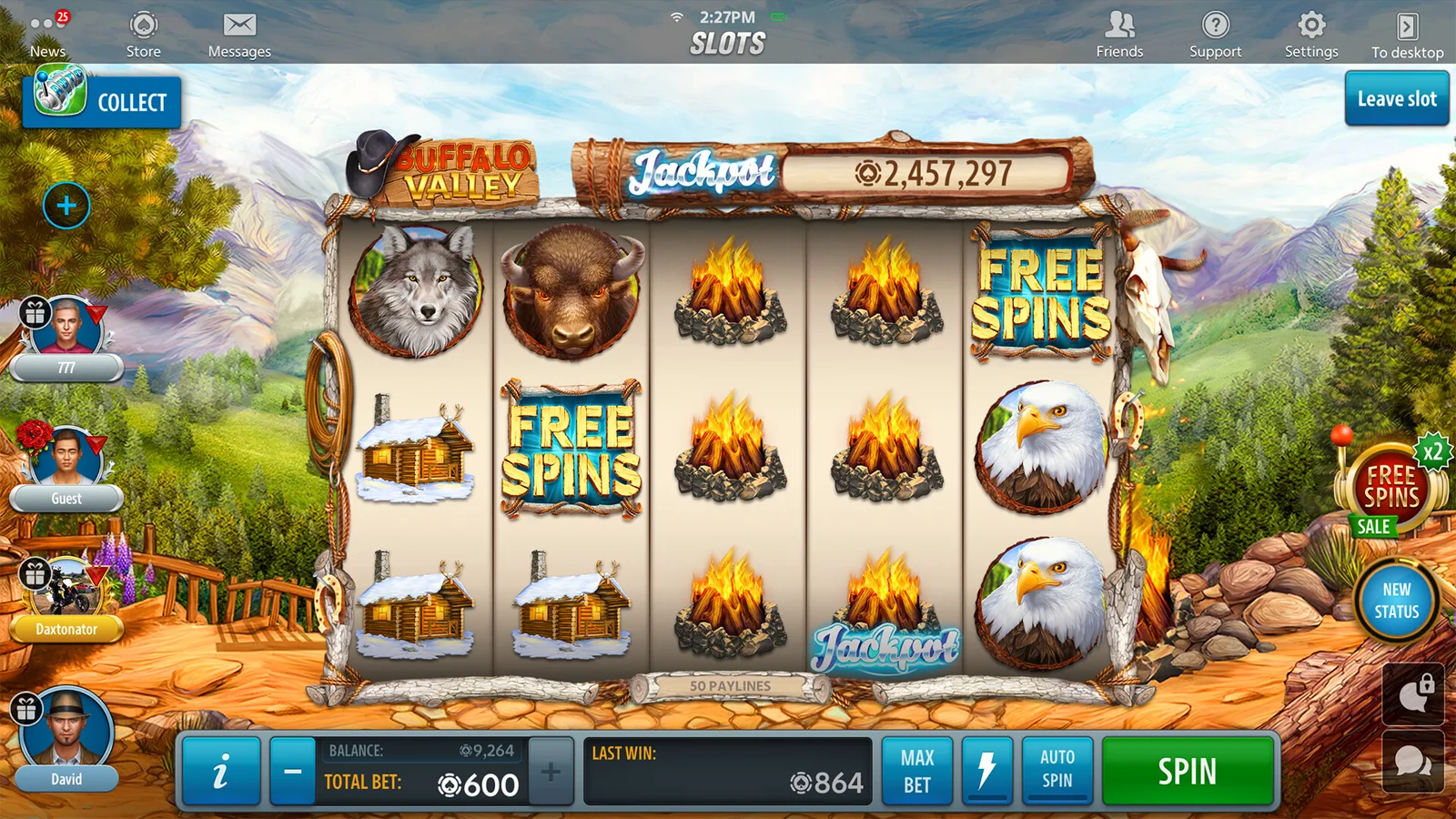 Lobi permainan digital dengan pilihan kartu slot mobile